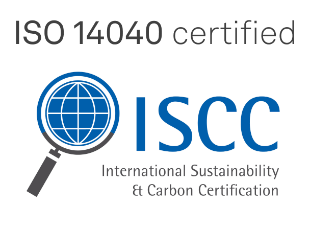 ISO 14040 Certified. International Sustainability and Carbon Certification.